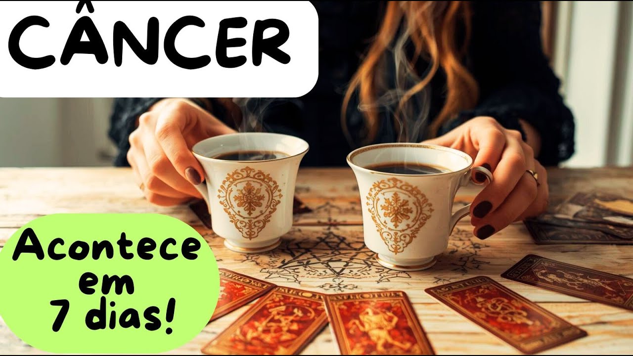 ☕CÂNCER♋🦀Seus PRÓXIMOS 7️⃣ DIAS REVELADOS!👀💥✨
