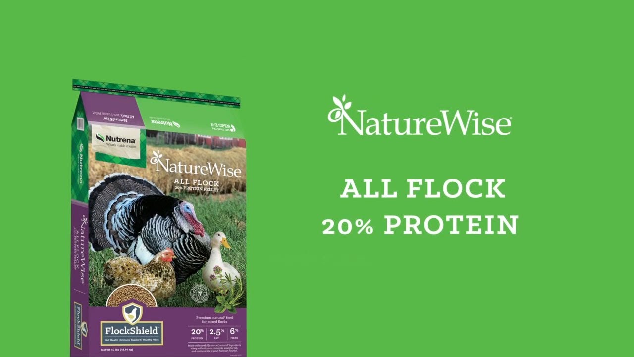Nutrena NatureWise All Flock 20% Pelleted Poultry Feed