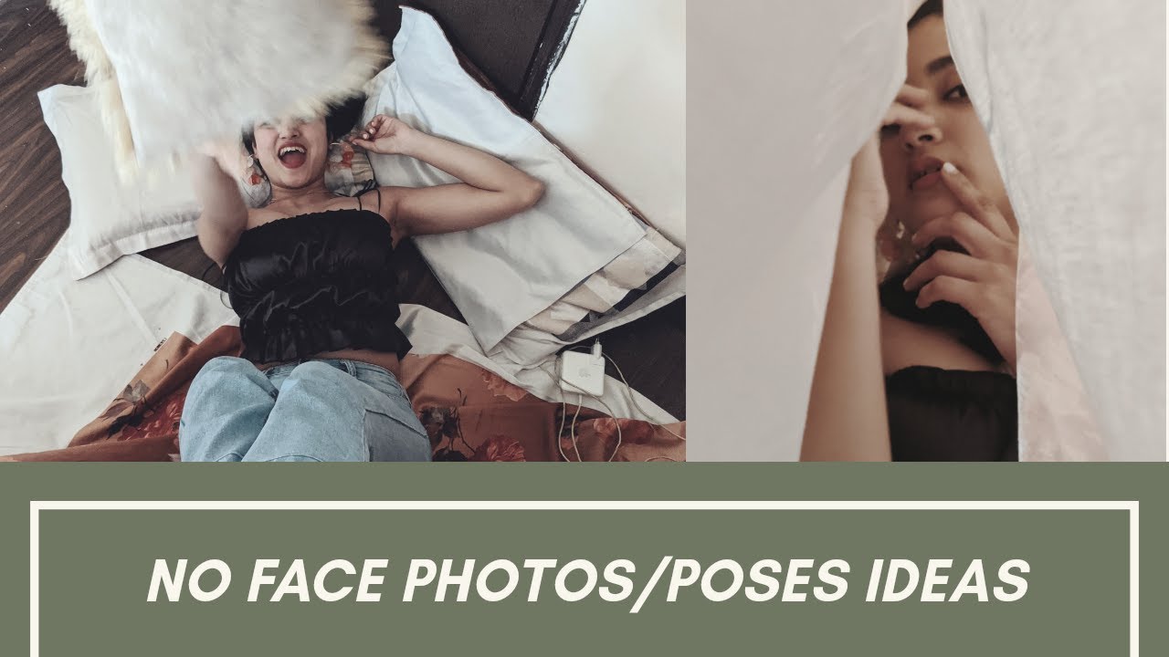 No Face Photos Ideas at HOME 🍒 | Hidden Face Photo Ideas