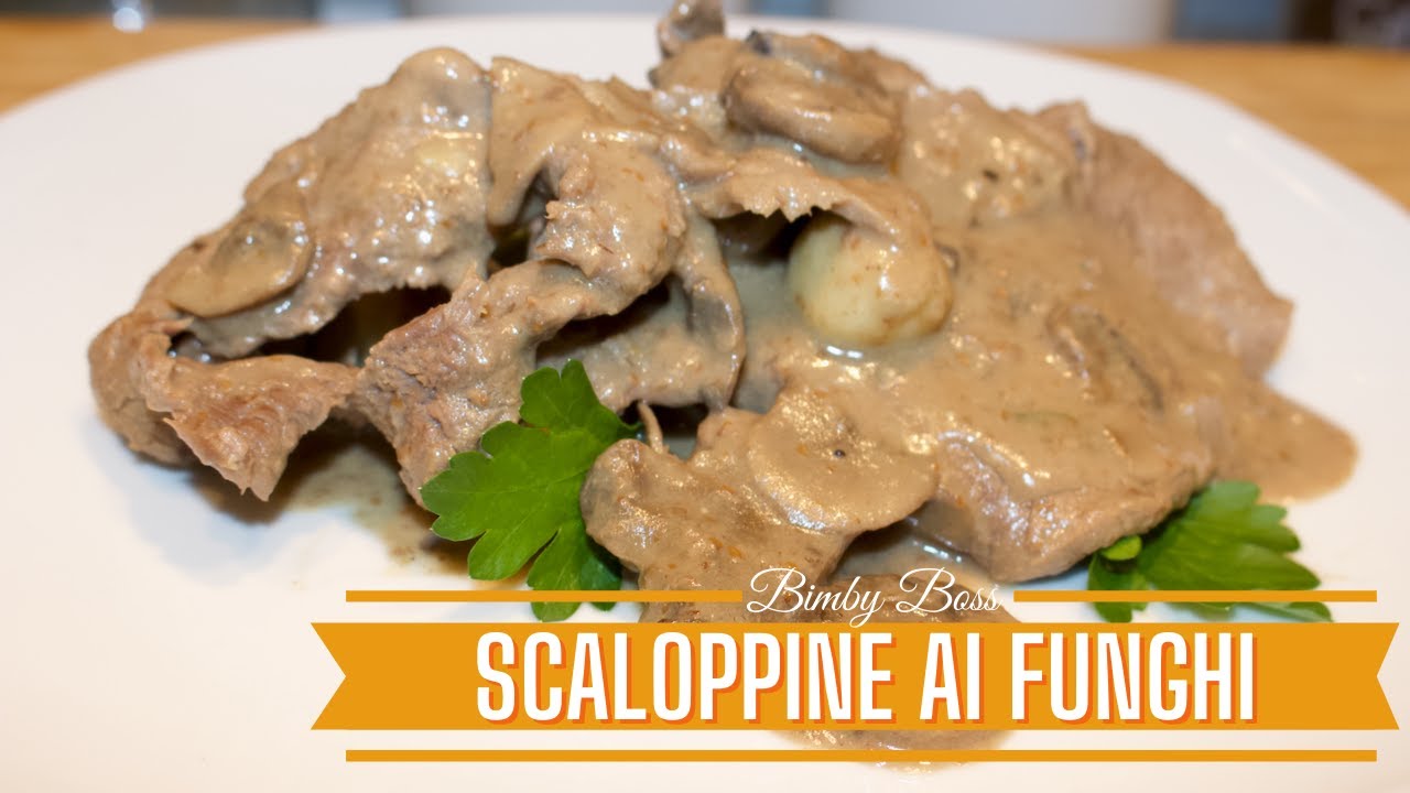 Scaloppine ai Funghi - Bimby TM6 TM5 TM31 - THERMOMIX
