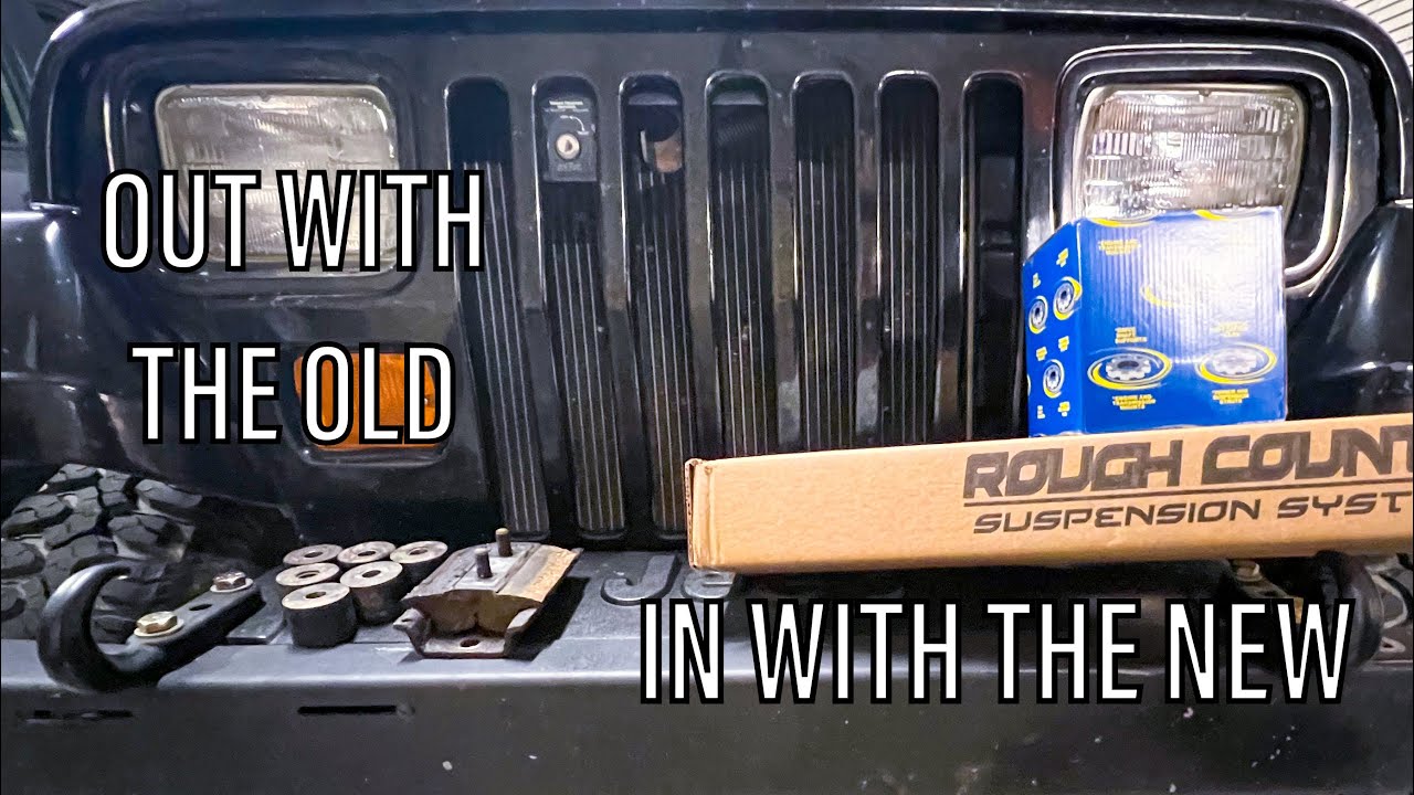 Installing a New Transfer Case Drop and Transmission Mount - 1992 Jeep YJ