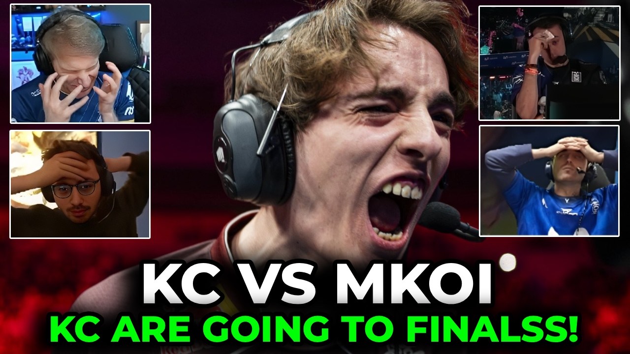 Les Streamers Réagissent à la KC qui bat KOI Devant Son Propre Public | KC vs KOI Reactions