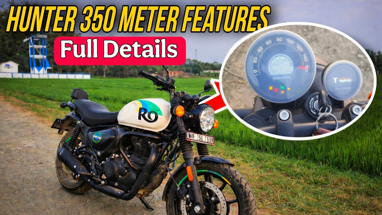 Hunter 350 Meter Features Explained 🔥 Hidden Features You Must Know!