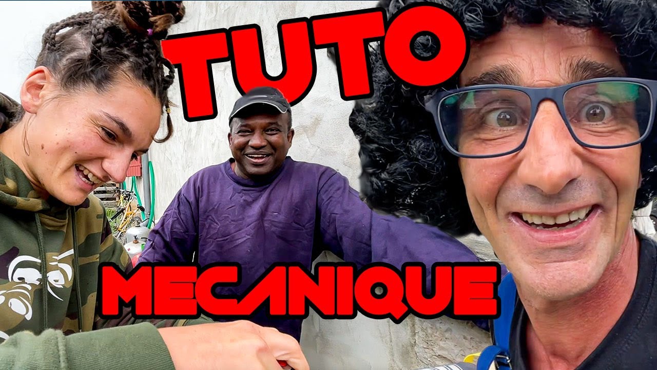 ON RÉPARE SA MOTO ET IL EST TROP HEUREUX ! TUTO MÉCANIQUE feat. Serge Nuques