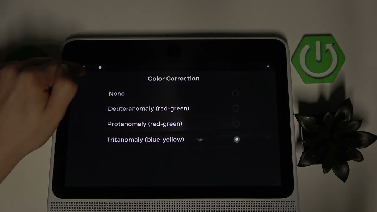 How to Change Color Correction on Facebook Portal Plus
