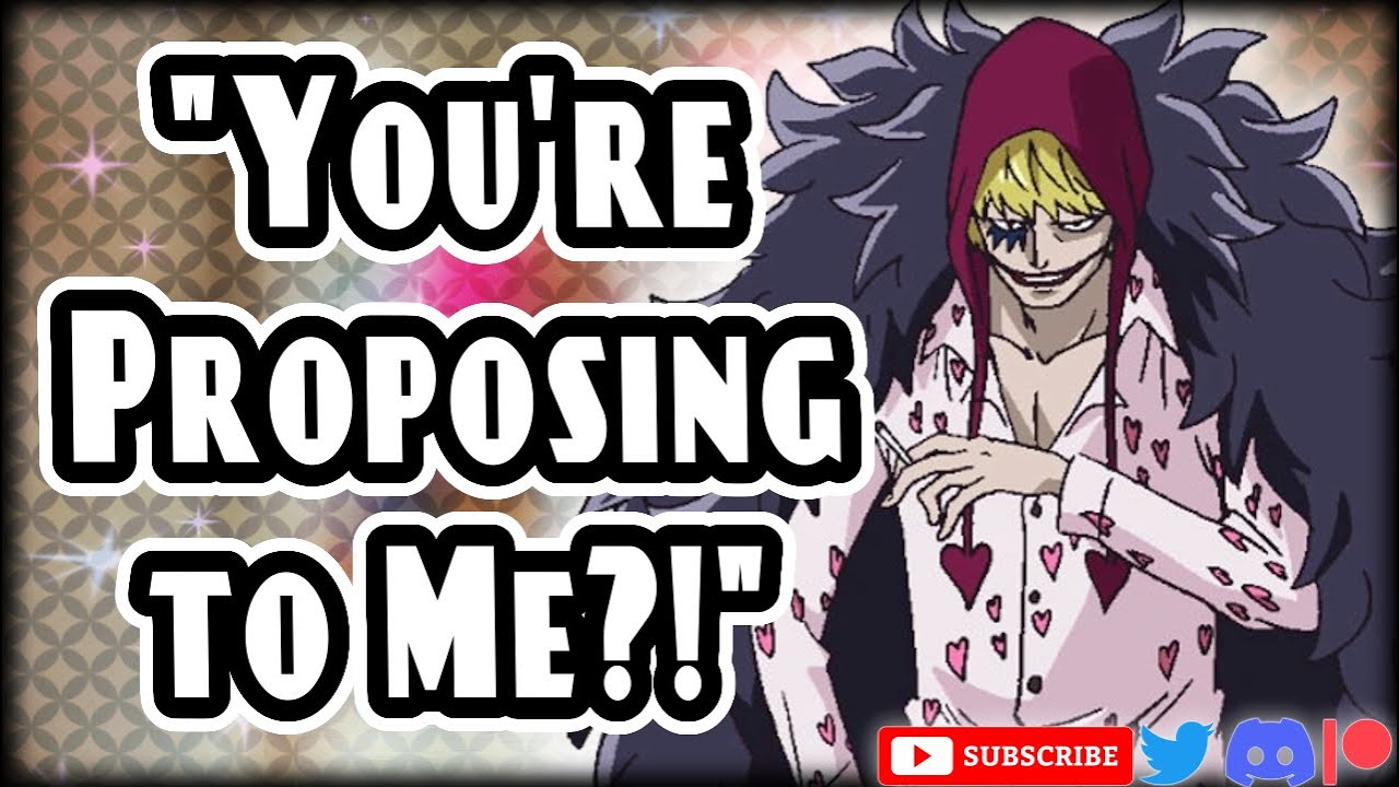 You Propose to Corazon Unexpectedly - (One Piece) - Anigomi Character Audio