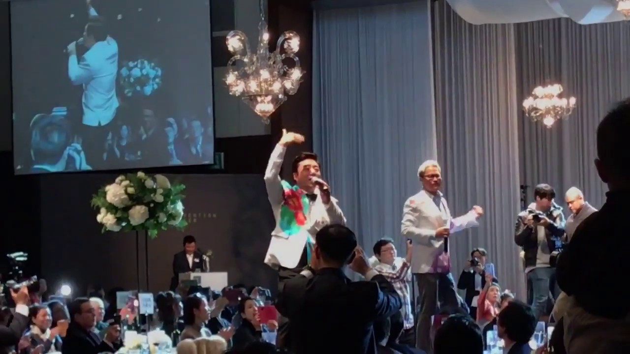 (배기성 결혼) 본인 결혼식에서 부른 ! 내생에 봄날은 ! 캔 축가 풀버전 ! Bae Gi-seong Wedding !