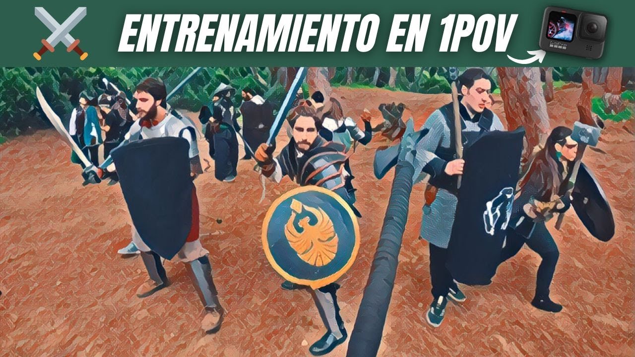 Alabardeando - Entrenando combates de Softcombat y LARP