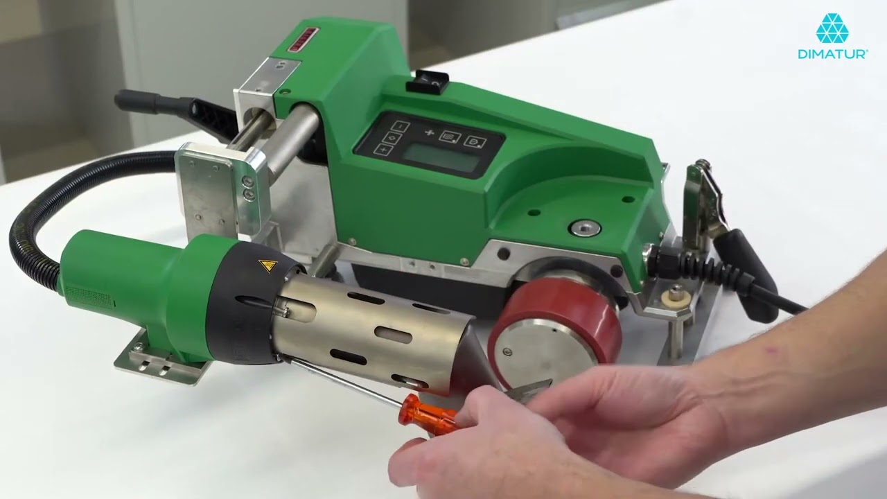 Dimatur – Leister - UniPlan 500/300 – Kit de Fita de Reforço (Instalação e Configuração)