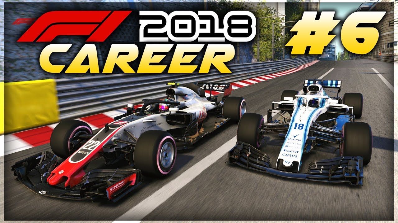 F1 2018 Career Mode Part 6: MONACO GEARBOX FAILURE DISASTER! INSANE FINAL RACE RESULTS!