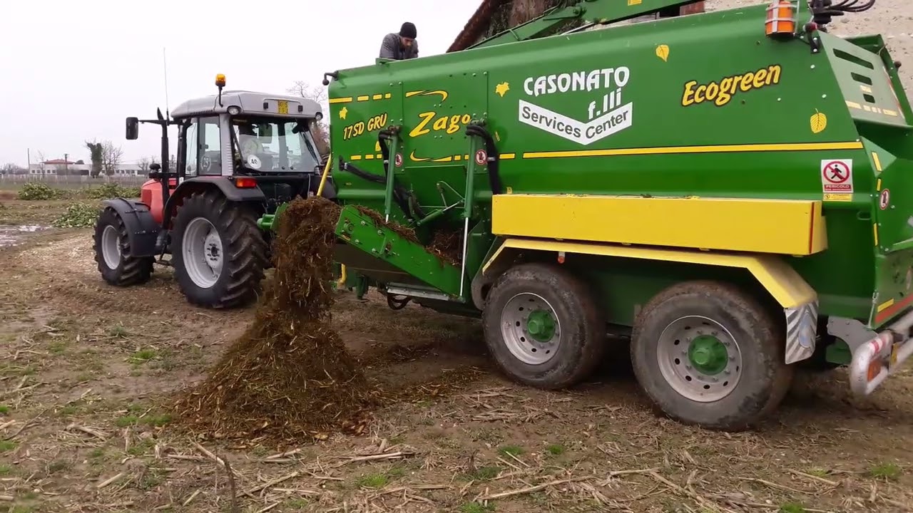 Tocator si Mixer pt crengi si resturi vegetale - Compost