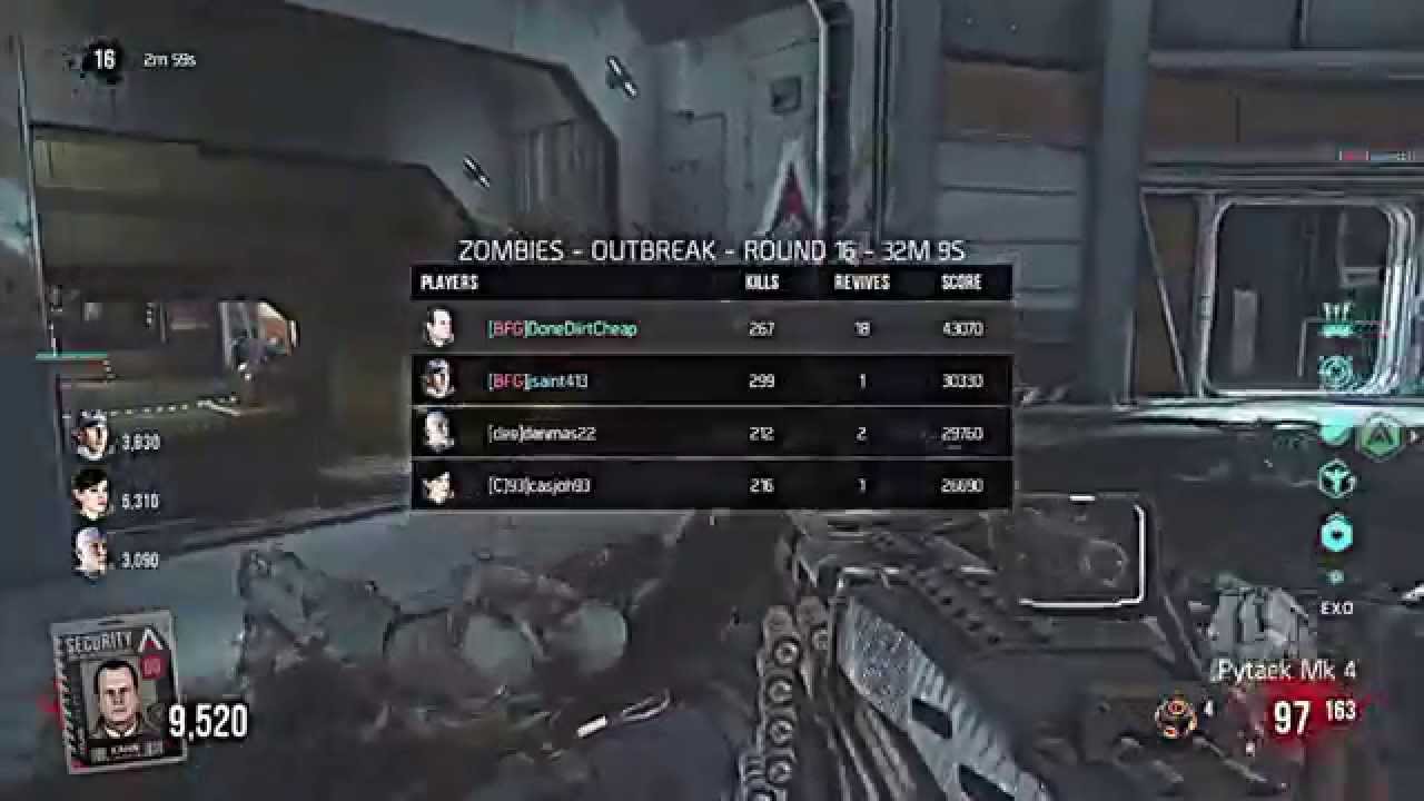 Advanced Warfare Exo Zombies Revive Master