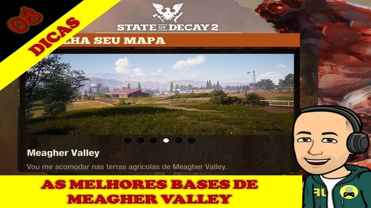 State of Decay 2 - As melhores bases de Meagher Valley - Dicas 08