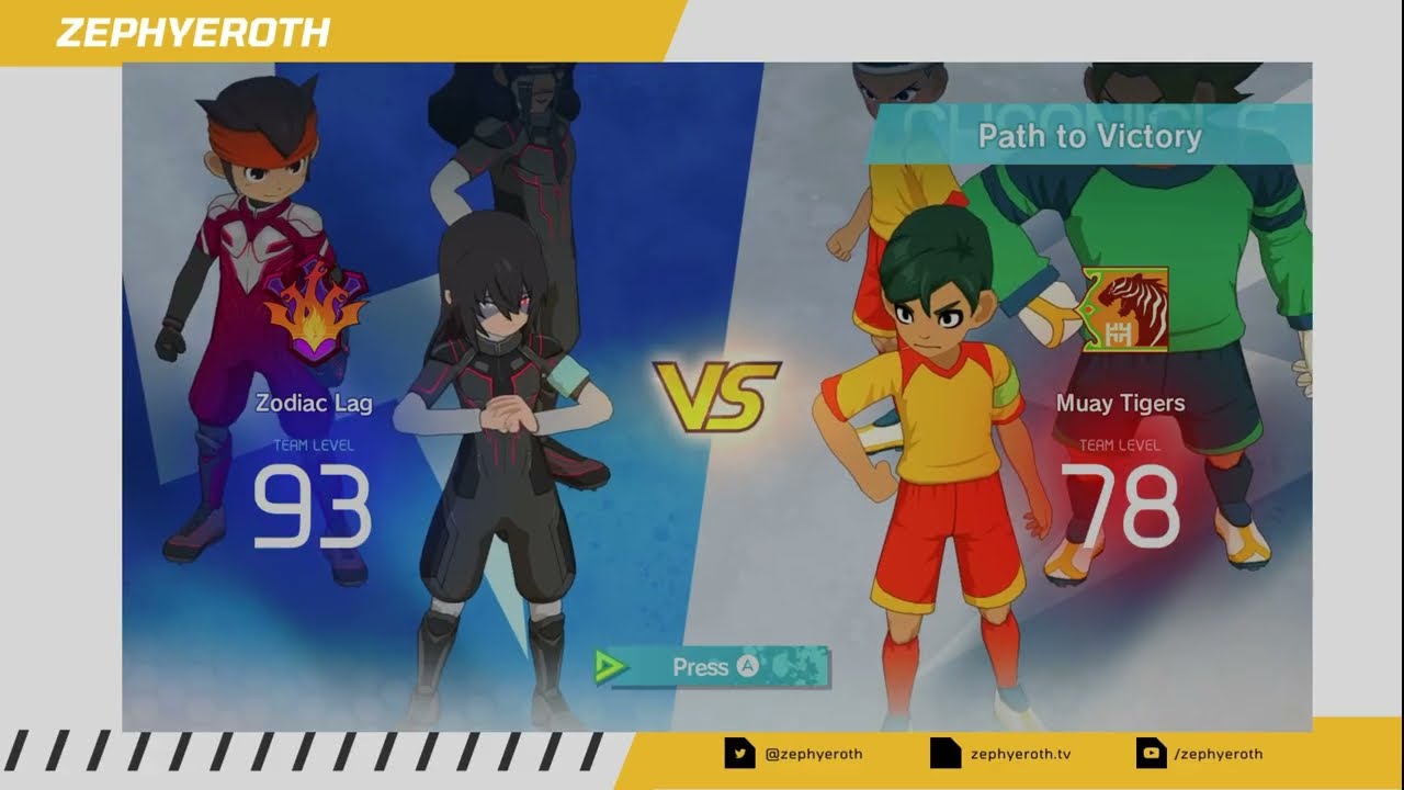 Inazuma Eleven VR - Chronicle Mode - Galaxy Route 5 - Path to Victory