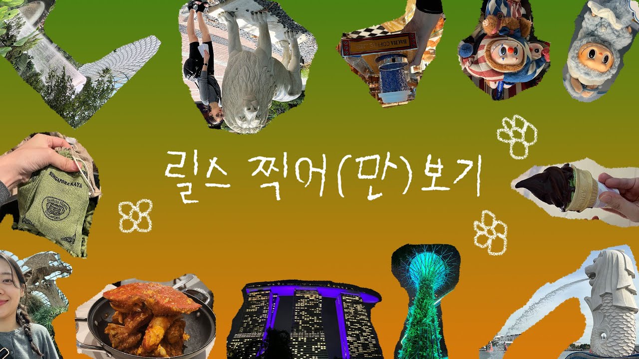 싱가포르 브이로그｜릴스 찍어만 보기｜싱가포르 지하철에 낙오 됨｜순삭된 여행