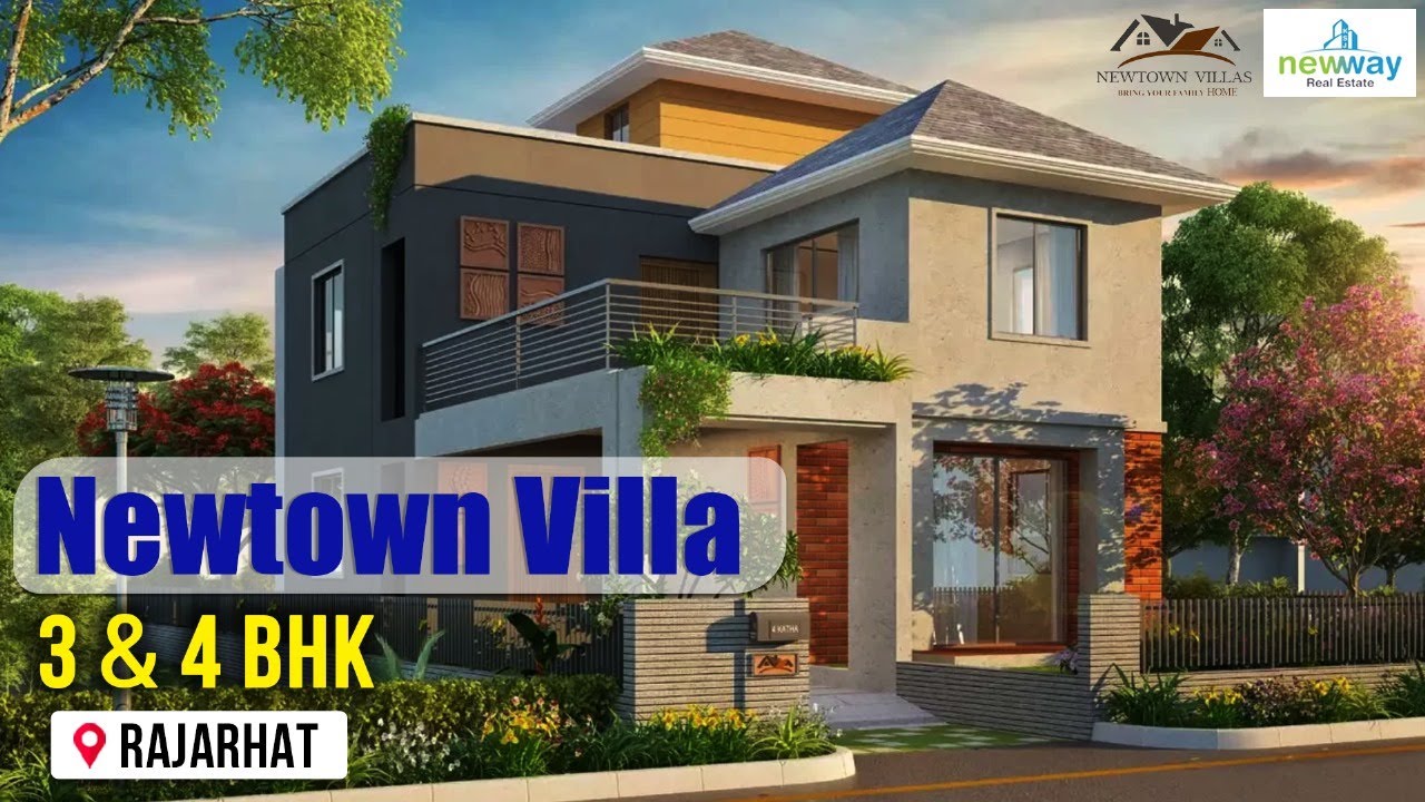 Newtown Villas by Shrachi Realty | Luxury 3 & 4 BHK Villas in New Town | Book Site Visit Now
