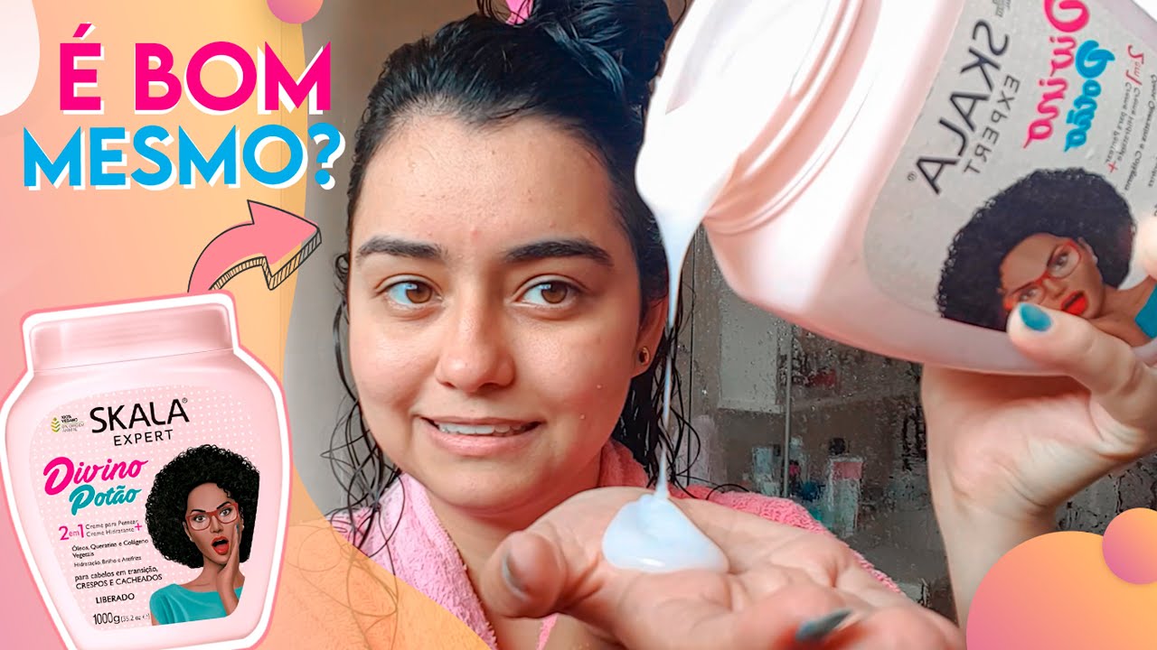 TESTEI DIVINO POTÃO DA SKALA [no/low poo- vegan] | Morena Raiz