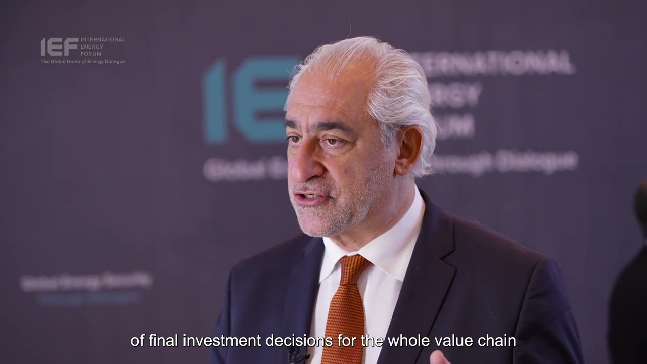 Spyros Kouvelis Interview at the IEF Roundtable on Building Carbon Management and Hydrogen Markets
