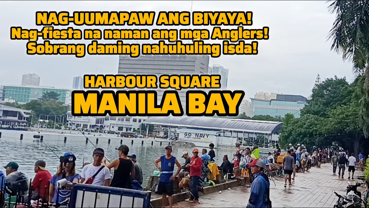 Bumaha ng biyaya sa Manila Bay! Sobrang daming nahuhuling isda matapos ang habagat at bagyo!