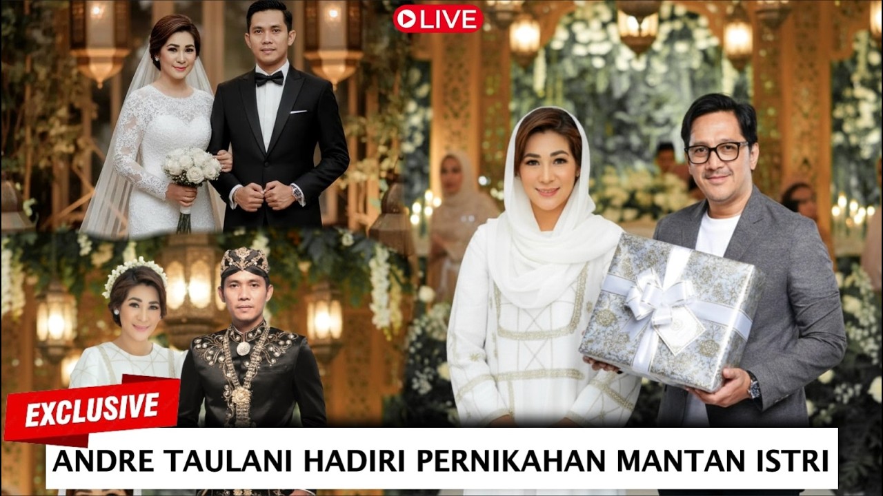 Resepsi Pernikahan Tertutup! Andre Taulany Hadiri Pernikahan Mantan Istri