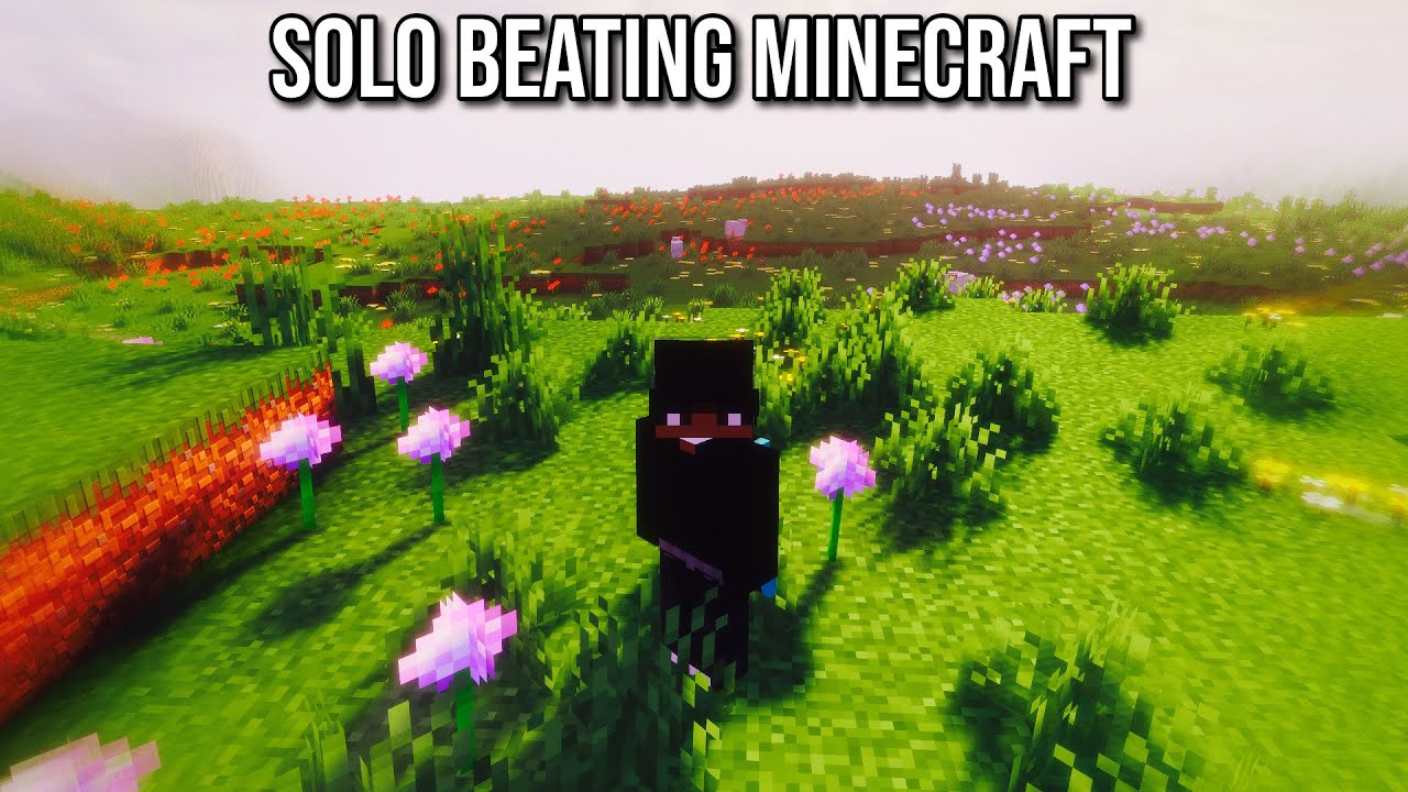 ATTEMPTING TO BEAT MINEMINECRAFT SOLO FOR THE FIRST TIME...  Part 1