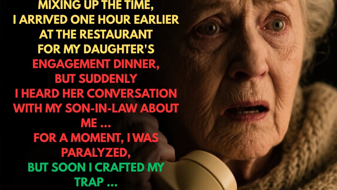 I Arrived Early To My Daughter’s Engagement Dinner And Heard A Conversation That Changed Everything