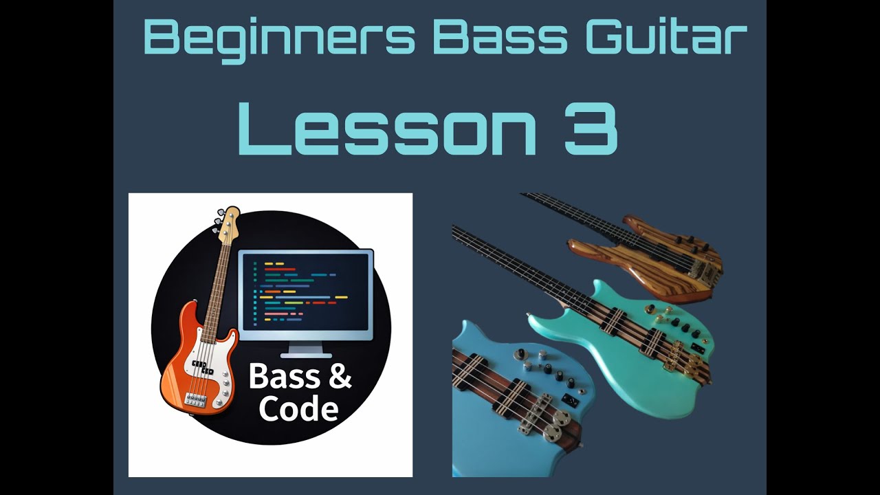 Bass Guitar Lesson 3 - D Dorian Mode