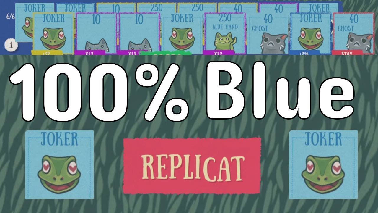 What Can I Do When It's All Blue? - Replicat