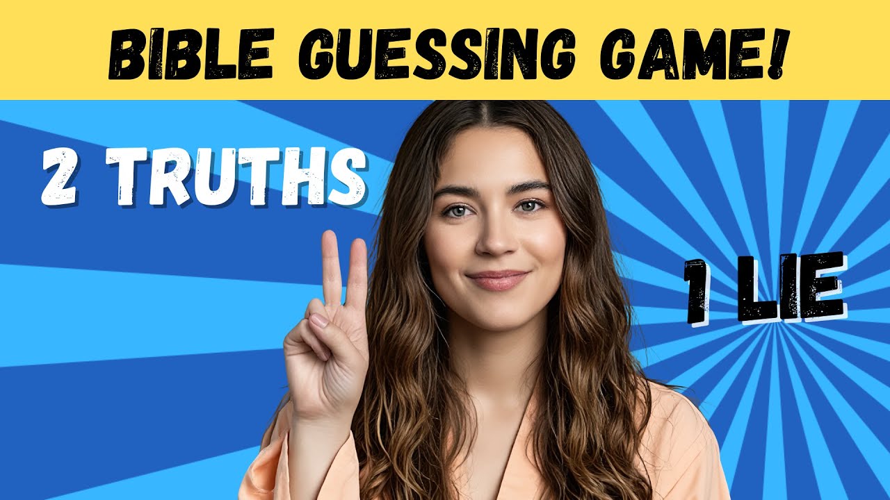 Can You Spot the Lie? | 2 Truths and a Lie Bible Edition (Harder Than You Think!) #biblegames