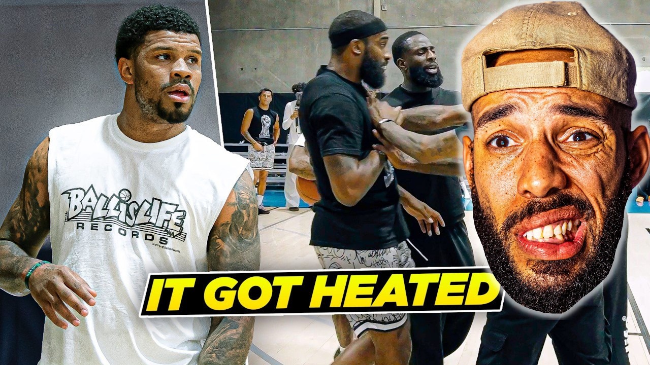 How to win as an undersized guard!! Team skoob vs Team Lamar