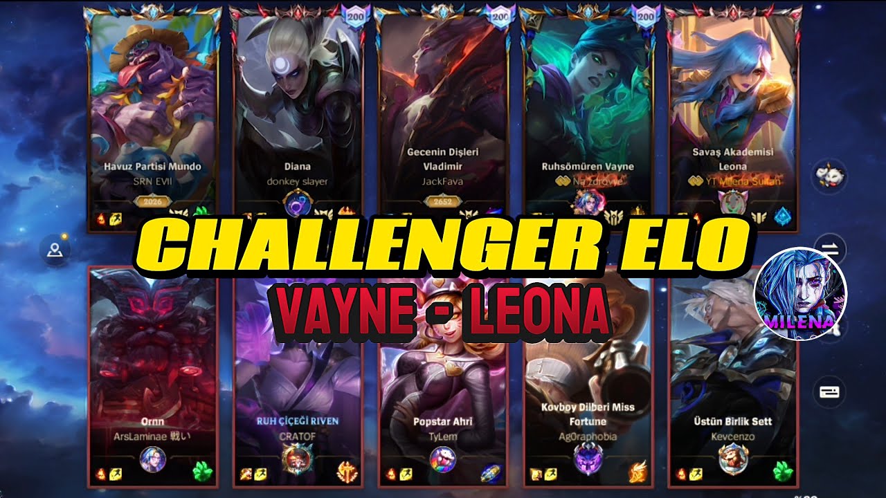 TOXİC MAYMUNA DERSİNİ VERDİK! 🥳 VAYNE LEONA BOT LANE 🧚🏻