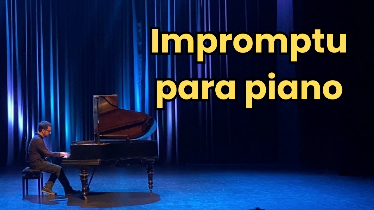 Impromptu para piano - Recital de piano e improvisación