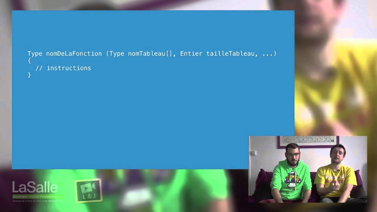 Algorithmique - Fonctions et tableaux #Algo26
