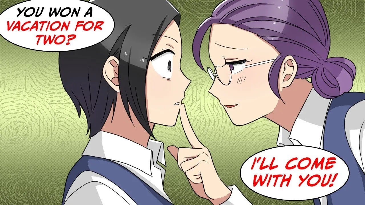 Stingly single mother tries to tag along on my vacation abroad... [Manga Dub]