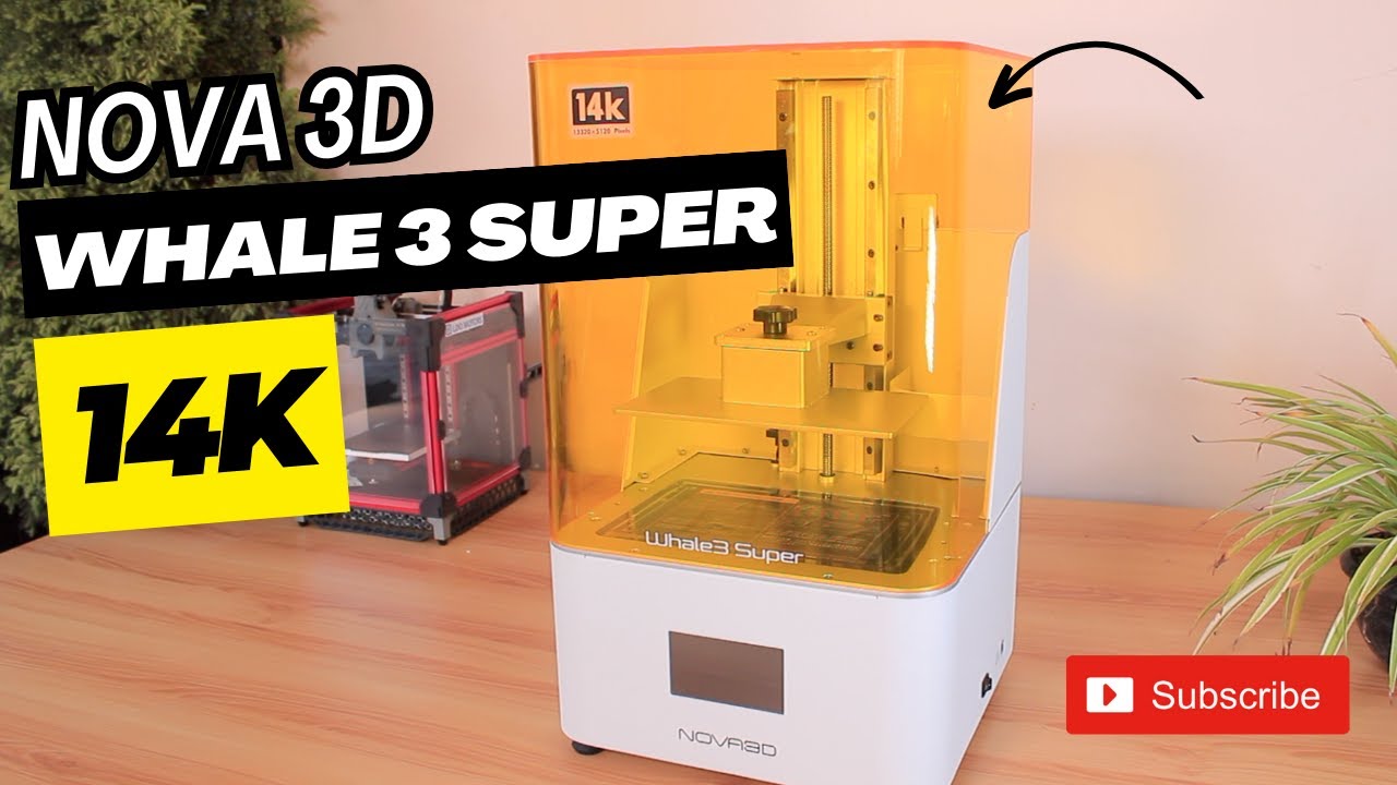 My First Resin 3d Printer | Nova3d Whale3 Super 14K Unboxing, Overview And Teardown