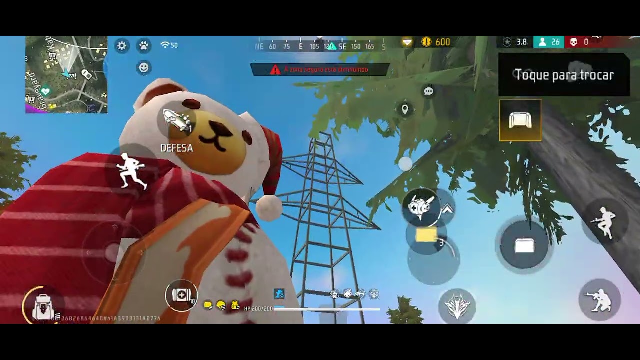 dia um jogando solo vs esquarde 