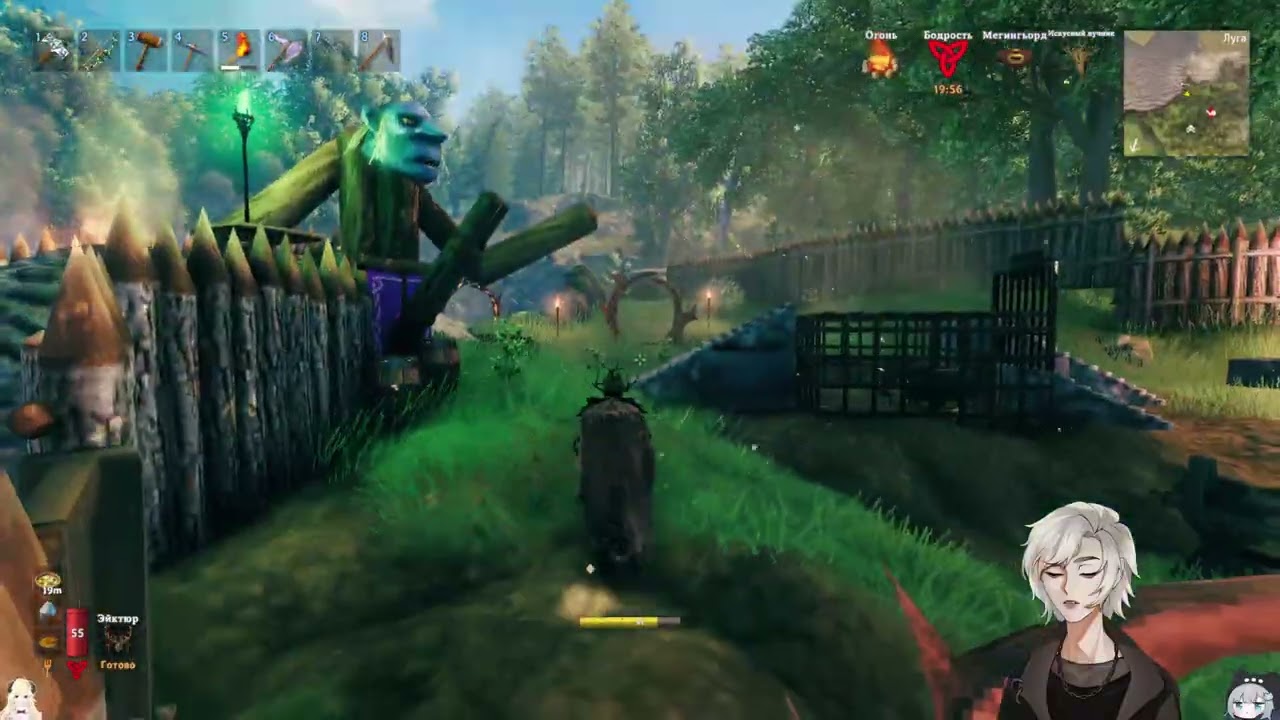 [Valheim] фермер Ронисайз на месте
