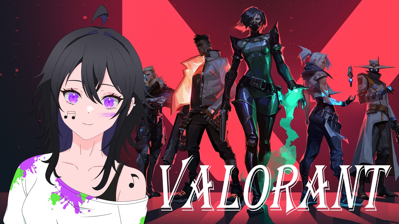 [セルフ受肉Vtuber]コラボ配信！バレンタインVALORANT