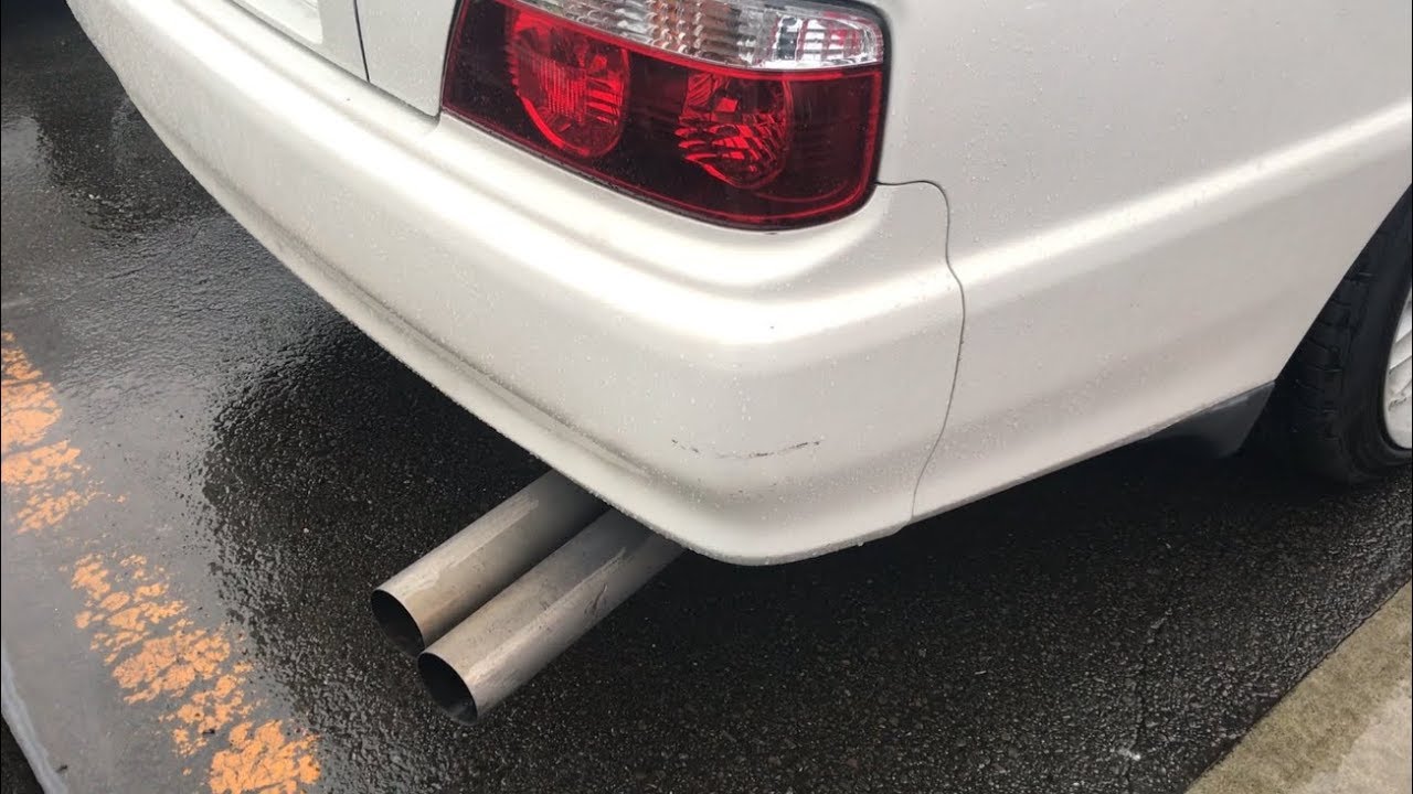 【TOSHI走】参加ドリ車のマフラーチェック