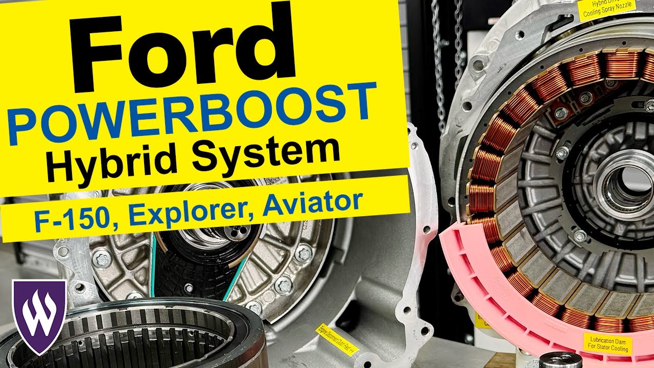 Гибридная система Ford F-150 PowerBoost с одним двигателем