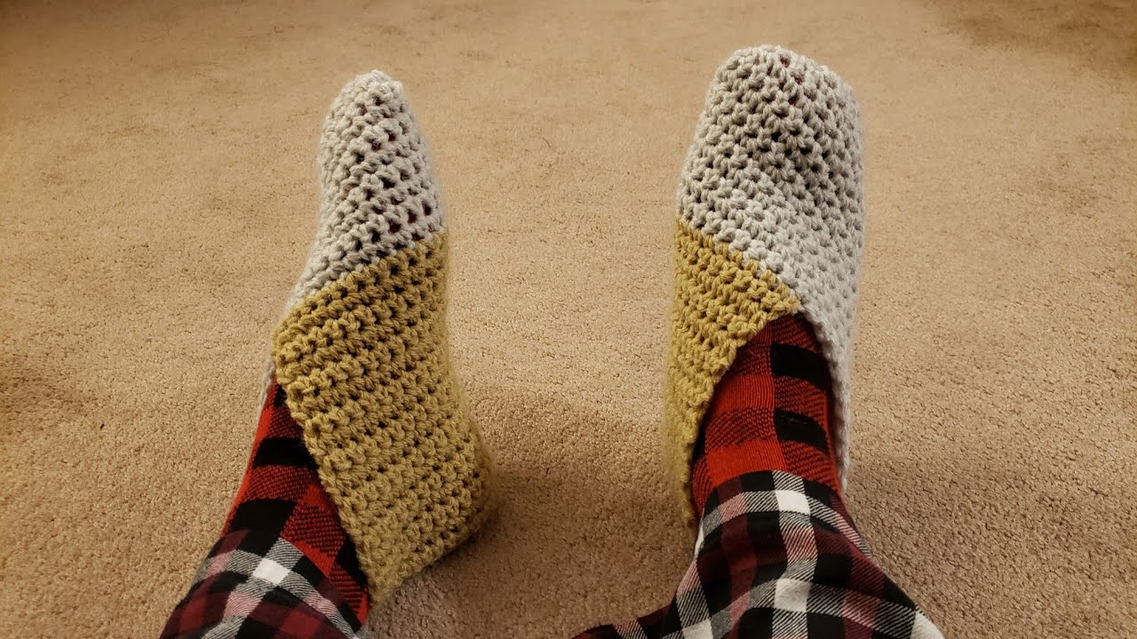 Simply Snuggly Slippers - Crochet Tutorial!