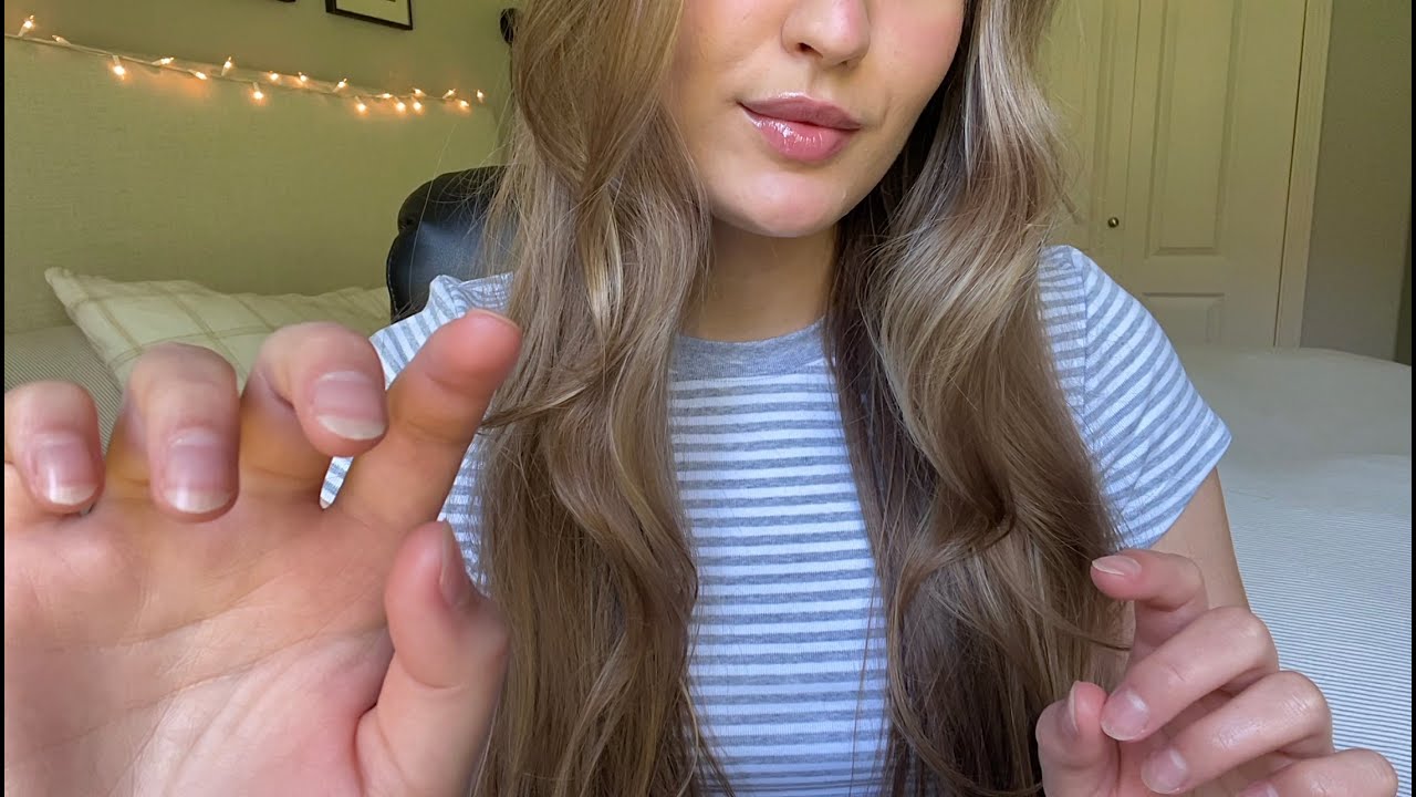 ASMR | 'Almost Touching' + Tongue Clicks, Lens Tapping, Name Repetition & Kisses | Marc's CV
