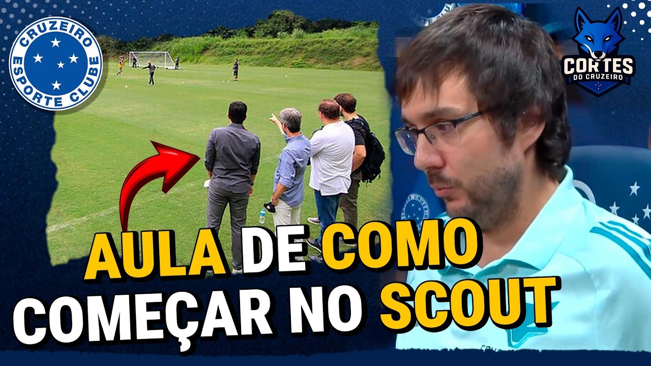 🦊Como ser um SCOUT de FUTEBOL com JOAQUIM PINTO - Scout do Cruzeiro dá aula sobre scout