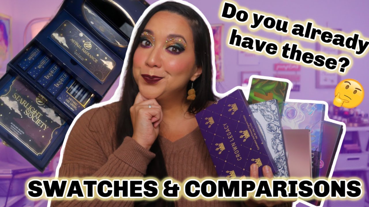 New Makeup! Cosmic Beauty, Gourmande Girls, Glaminatrix, Bella Beaute Bar | Swatches & Comparisons