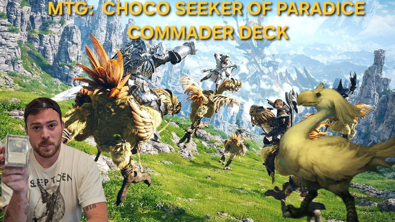 Разбор колоды Magic the Gathering Final Fantasy Choco Commander