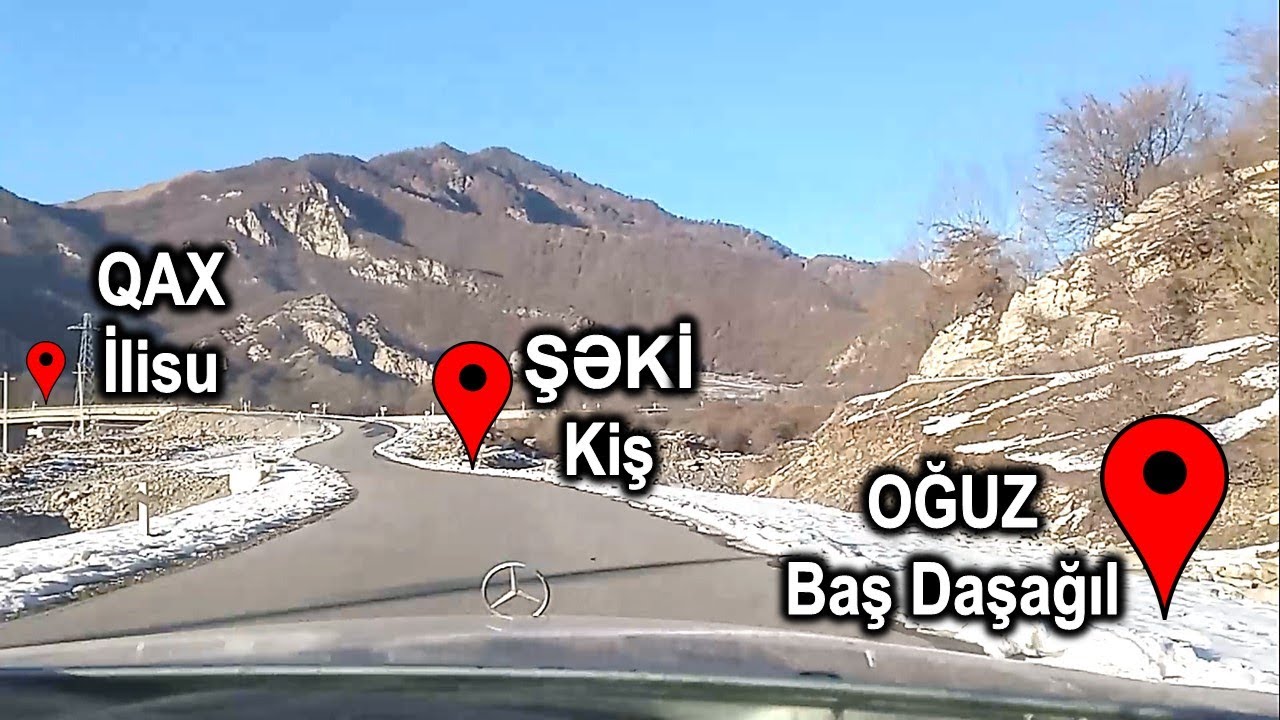 3 rayon - 3 kənd - sürətli bir tur . #Oğuz #Şəki  #Qax  #BaşDaşağıl #İlisu #Kiş