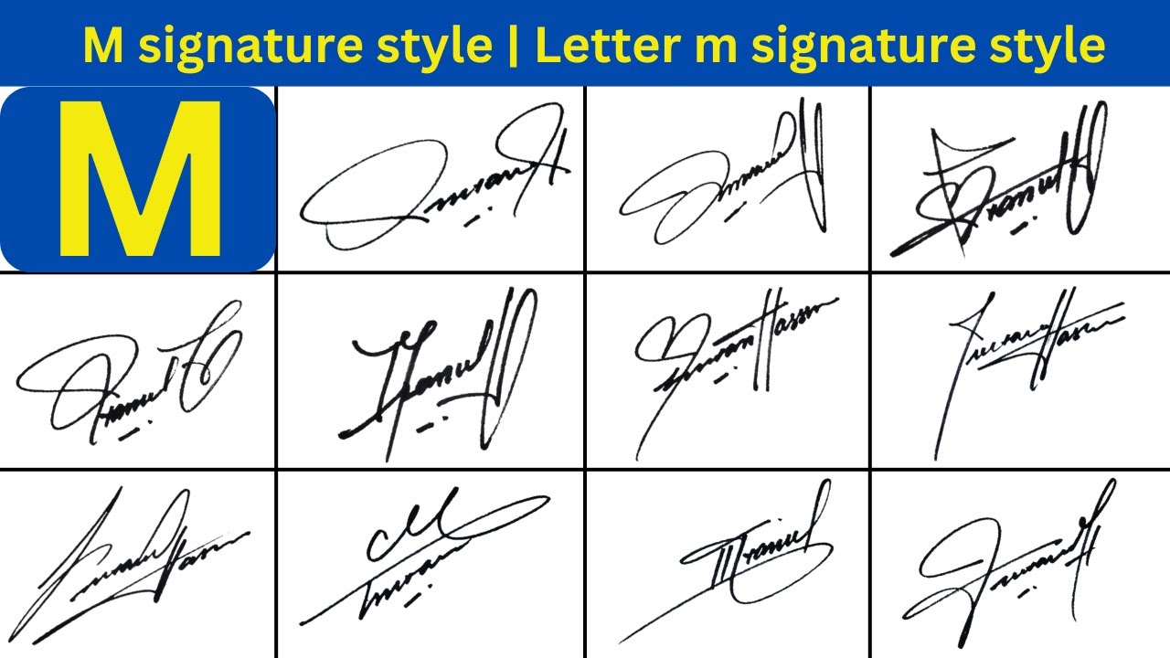 M signature style | Letter m signature style | Signature style of my name | Alphabet m signature
