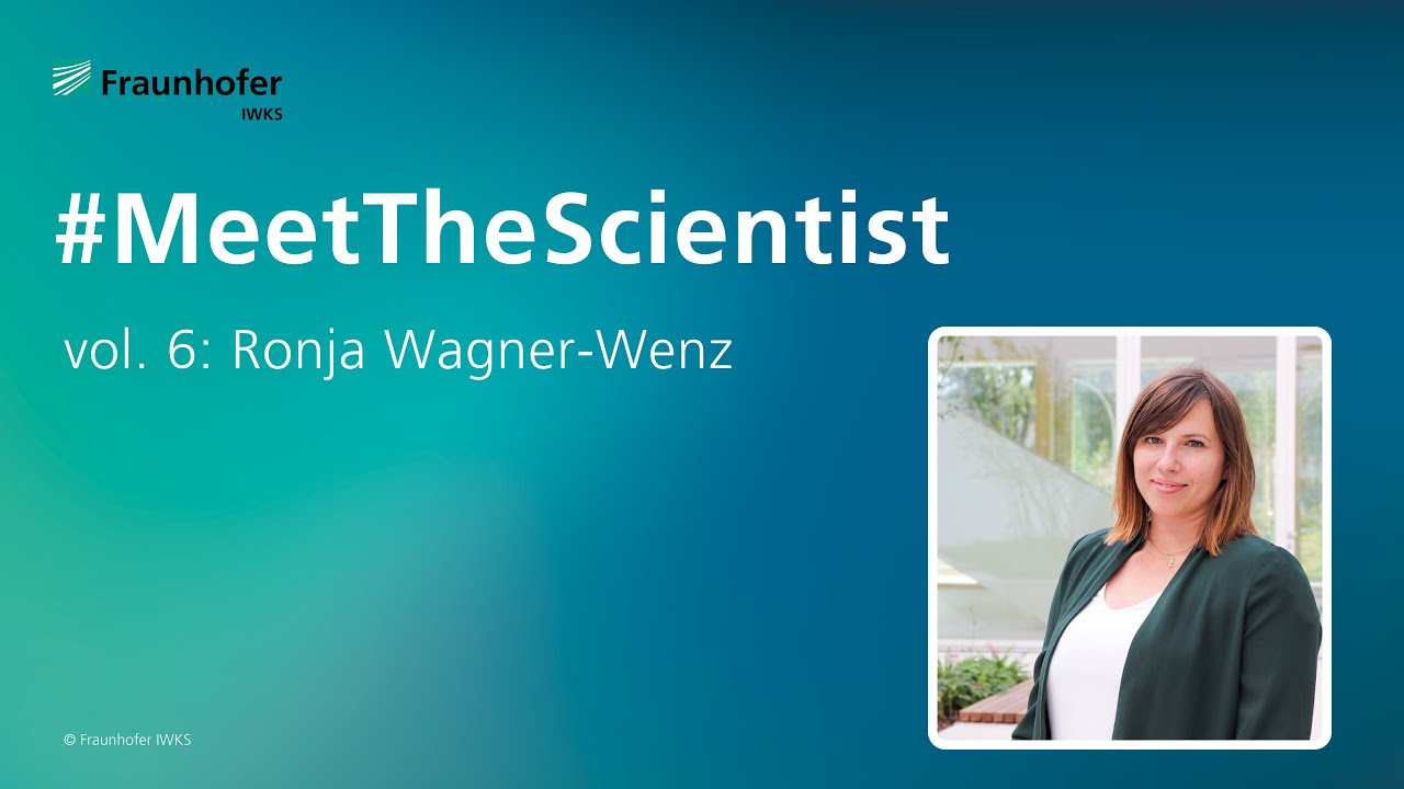 #MeetTheScientist vol. 6 - Ronja Wagner-Wenz