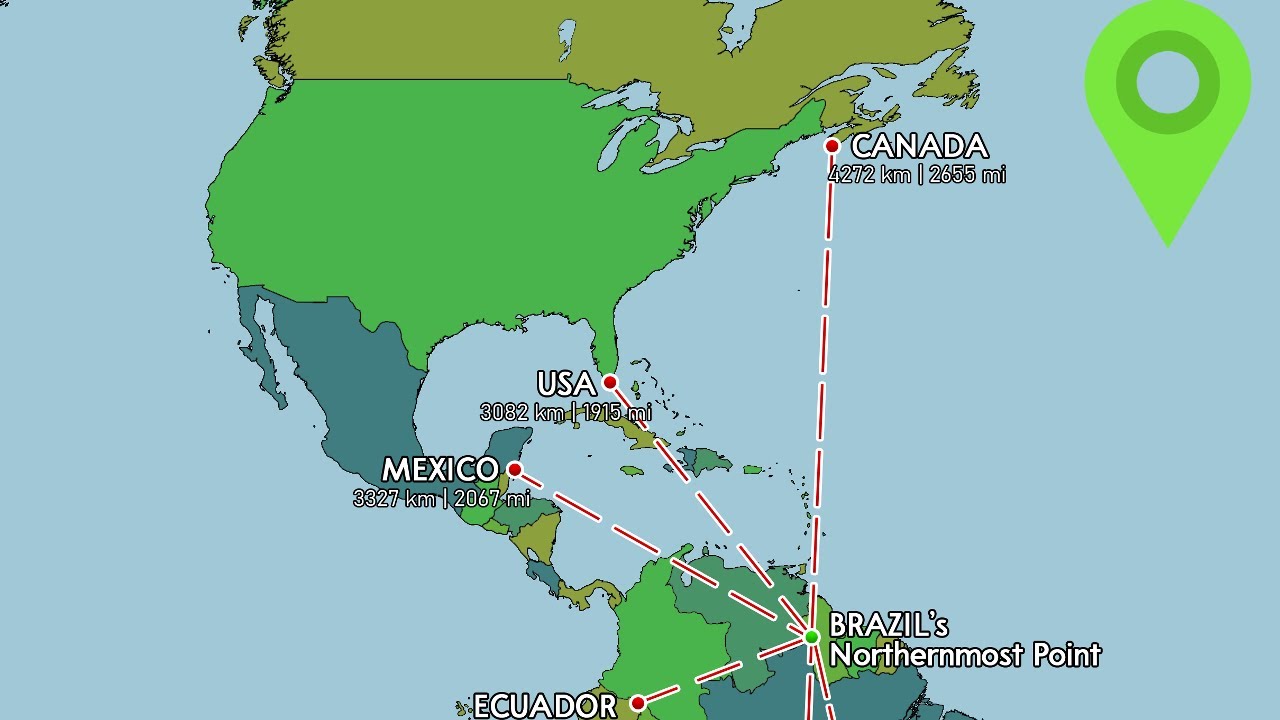 Brazil is Closer To Canada Than To Brazil