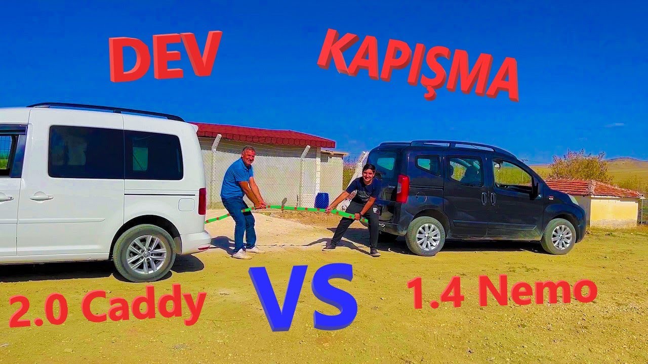 DEV KAPIŞMA  1.4 NEMO VS 2.0 CADDY
